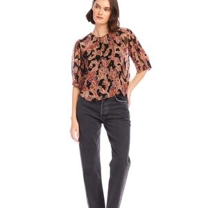 NWT Fifteen Twenty Blouse - Small